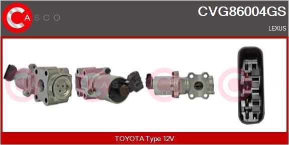 Casco CVG86004GS Клапан рециркуляції відпрацьованих газів EGR CVG86004GS: Купити в Україні - Добра ціна на EXIST.UA!