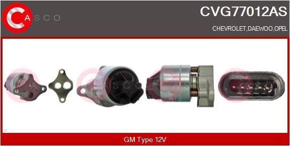 Casco CVG77012AS Клапан рециркуляції відпрацьованих газів EGR CVG77012AS: Купити в Україні - Добра ціна на EXIST.UA!
