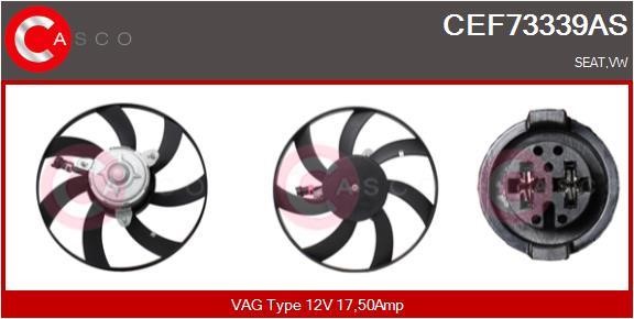 Casco CEF73339AS Вентилятор радіатора охолодження CEF73339AS: Купити в Україні - Добра ціна на EXIST.UA!