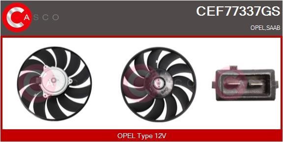 Casco CEF77337GS Вентилятор радіатора охолодження CEF77337GS: Купити в Україні - Добра ціна на EXIST.UA!