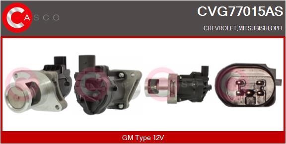 Casco CVG77015AS Клапан рециркуляції відпрацьованих газів EGR CVG77015AS: Приваблива ціна - Купити в Україні на EXIST.UA!