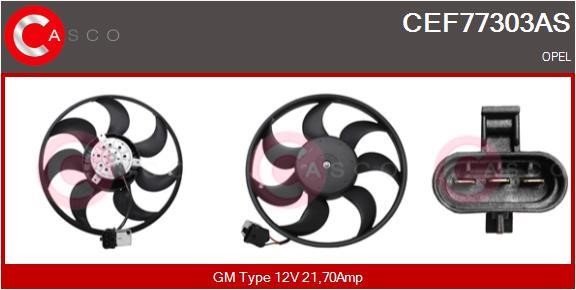 Casco CEF77303AS Вентилятор радіатора охолодження CEF77303AS: Купити в Україні - Добра ціна на EXIST.UA!