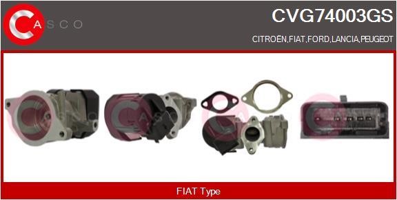 Casco CVG74003GS Клапан рециркуляції відпрацьованих газів EGR CVG74003GS: Купити в Україні - Добра ціна на EXIST.UA!