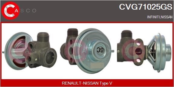 Casco CVG71025GS Клапан рециркуляції відпрацьованих газів EGR CVG71025GS: Купити в Україні - Добра ціна на EXIST.UA!
