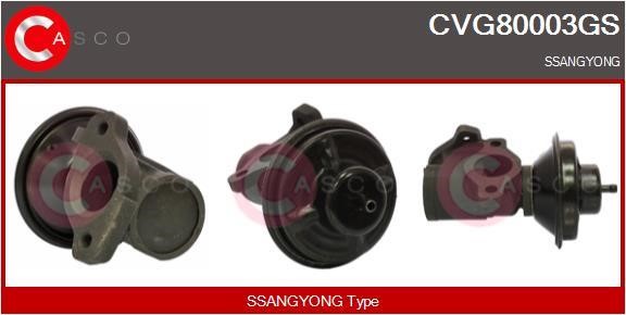 Casco CVG80003GS Клапан рециркуляції відпрацьованих газів EGR CVG80003GS: Купити в Україні - Добра ціна на EXIST.UA!