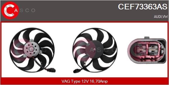 Casco CEF73363AS Вентилятор радіатора охолодження CEF73363AS: Купити в Україні - Добра ціна на EXIST.UA!
