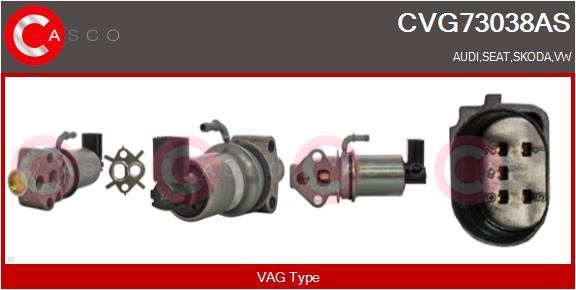 Casco CVG73038AS Клапан рециркуляції відпрацьованих газів EGR CVG73038AS: Приваблива ціна - Купити в Україні на EXIST.UA!
