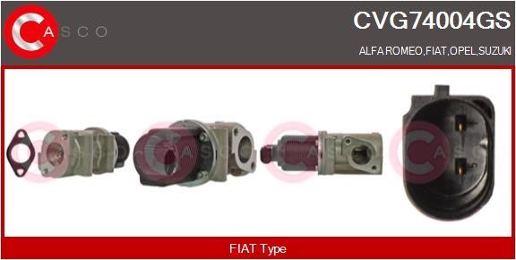 Casco CVG74004GS Клапан рециркуляції відпрацьованих газів EGR CVG74004GS: Купити в Україні - Добра ціна на EXIST.UA!