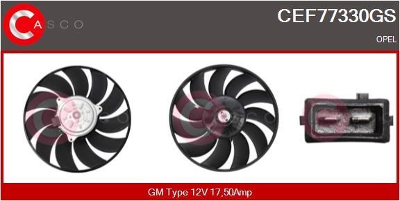 Casco CEF77330GS Вентилятор радіатора охолодження CEF77330GS: Купити в Україні - Добра ціна на EXIST.UA!
