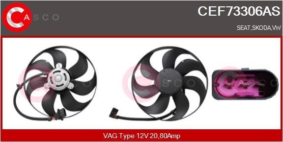 Casco CEF73306AS Вентилятор радіатора охолодження CEF73306AS: Купити в Україні - Добра ціна на EXIST.UA!