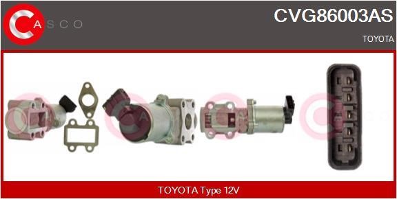 Casco CVG86003AS Клапан рециркуляції відпрацьованих газів EGR CVG86003AS: Купити в Україні - Добра ціна на EXIST.UA!