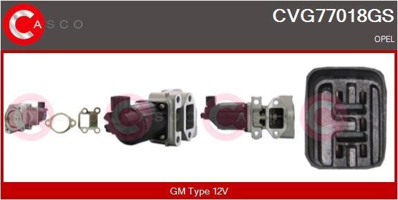 Casco CVG77018GS Клапан рециркуляції відпрацьованих газів EGR CVG77018GS: Купити в Україні - Добра ціна на EXIST.UA!