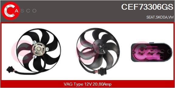 Casco CEF73306GS Вентилятор радіатора охолодження CEF73306GS: Купити в Україні - Добра ціна на EXIST.UA!