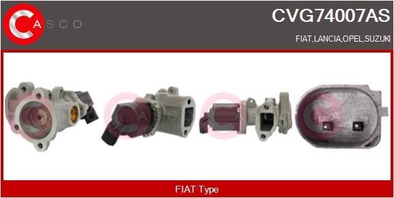 Casco CVG74007AS Клапан рециркуляції відпрацьованих газів EGR CVG74007AS: Купити в Україні - Добра ціна на EXIST.UA!