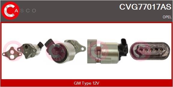 Casco CVG77017AS Клапан рециркуляції відпрацьованих газів EGR CVG77017AS: Купити в Україні - Добра ціна на EXIST.UA!