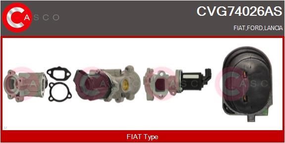 Casco CVG74026AS Клапан рециркуляції відпрацьованих газів EGR CVG74026AS: Купити в Україні - Добра ціна на EXIST.UA!