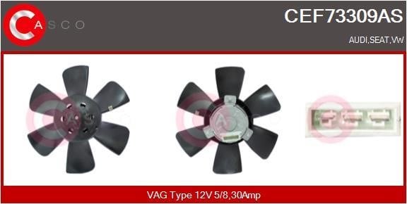 Casco CEF73309AS Вентилятор радіатора охолодження CEF73309AS: Приваблива ціна - Купити в Україні на EXIST.UA!