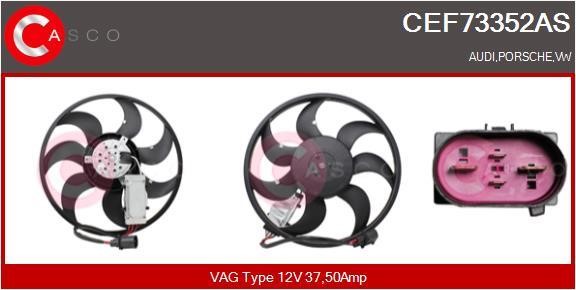 Casco CEF73352AS Вентилятор радіатора охолодження CEF73352AS: Купити в Україні - Добра ціна на EXIST.UA!