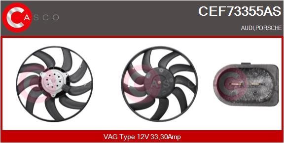 Casco CEF73355AS Вентилятор радіатора охолодження CEF73355AS: Купити в Україні - Добра ціна на EXIST.UA!