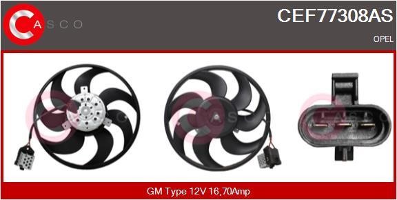 Casco CEF77308AS Вентилятор радіатора охолодження CEF77308AS: Купити в Україні - Добра ціна на EXIST.UA!