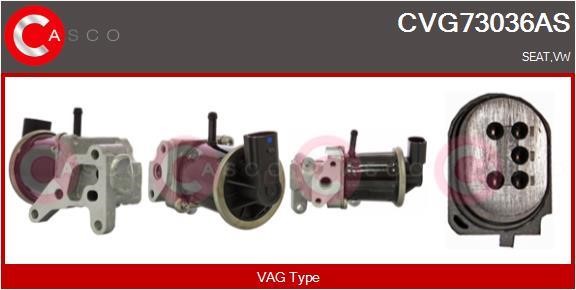 Casco CVG73036AS Клапан рециркуляції відпрацьованих газів EGR CVG73036AS: Купити в Україні - Добра ціна на EXIST.UA!