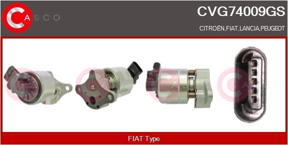 Casco CVG74009GS Клапан рециркуляції відпрацьованих газів EGR CVG74009GS: Купити в Україні - Добра ціна на EXIST.UA!