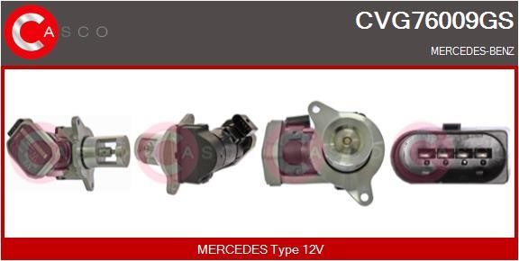 Casco CVG76009GS Клапан рециркуляції відпрацьованих газів EGR CVG76009GS: Купити в Україні - Добра ціна на EXIST.UA!
