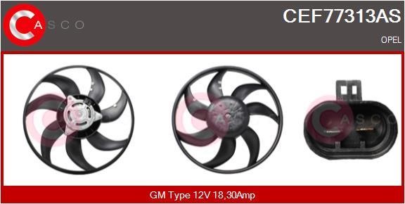 Casco CEF77313AS Вентилятор радіатора охолодження CEF77313AS: Купити в Україні - Добра ціна на EXIST.UA!