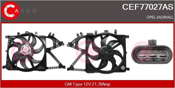 Casco CEF77027AS Електродвигун, вентилятор радіатора CEF77027AS: Купити в Україні - Добра ціна на EXIST.UA!