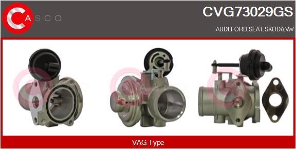 Casco CVG73029GS Клапан рециркуляції відпрацьованих газів EGR CVG73029GS: Приваблива ціна - Купити в Україні на EXIST.UA!