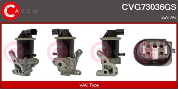 Casco CVG73036GS Клапан рециркуляції відпрацьованих газів EGR CVG73036GS: Купити в Україні - Добра ціна на EXIST.UA!