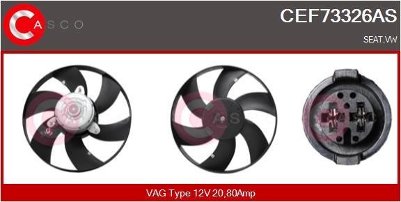 Casco CEF73326AS Вентилятор радіатора охолодження CEF73326AS: Купити в Україні - Добра ціна на EXIST.UA!