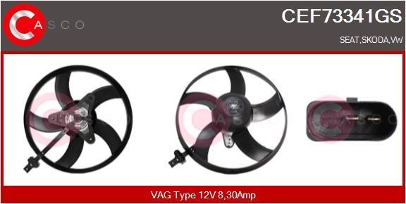 Casco CEF73341GS Вентилятор радіатора охолодження CEF73341GS: Купити в Україні - Добра ціна на EXIST.UA!