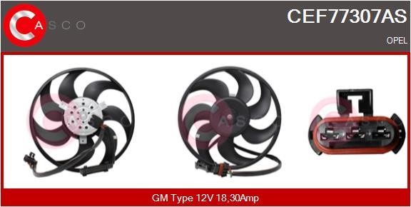 Casco CEF77307AS Вентилятор радіатора охолодження CEF77307AS: Купити в Україні - Добра ціна на EXIST.UA!