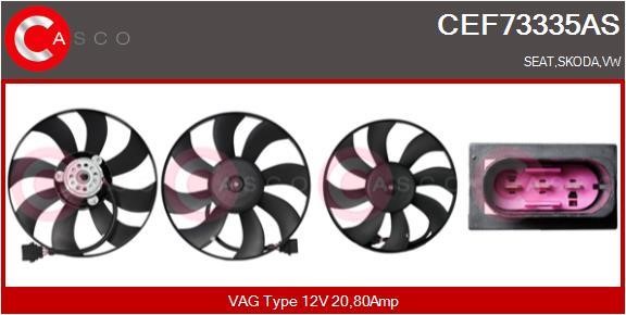 Casco CEF73335AS Вентилятор радіатора охолодження CEF73335AS: Купити в Україні - Добра ціна на EXIST.UA!