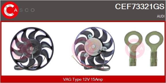Casco CEF73321GS Вентилятор радіатора охолодження CEF73321GS: Купити в Україні - Добра ціна на EXIST.UA!