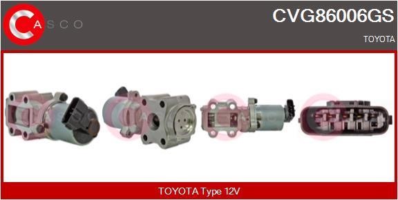Casco CVG86006GS Клапан рециркуляції відпрацьованих газів EGR CVG86006GS: Купити в Україні - Добра ціна на EXIST.UA!