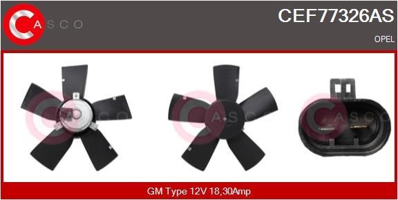 Casco CEF77326AS Вентилятор радіатора охолодження CEF77326AS: Купити в Україні - Добра ціна на EXIST.UA!