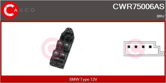 Casco CWR75006AS Блок кнопок склопідйомників CWR75006AS: Купити в Україні - Добра ціна на EXIST.UA!