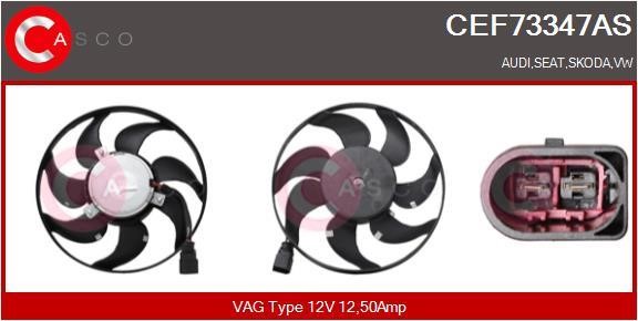 Casco CEF73347AS Вентилятор радіатора охолодження CEF73347AS: Купити в Україні - Добра ціна на EXIST.UA!