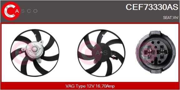 Casco CEF73330AS Вентилятор радіатора охолодження CEF73330AS: Купити в Україні - Добра ціна на EXIST.UA!