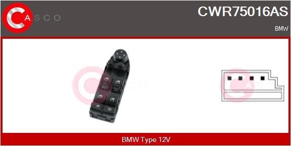 Casco CWR75016AS Блок кнопок склопідйомників CWR75016AS: Купити в Україні - Добра ціна на EXIST.UA!