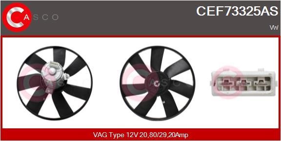 Casco CEF73325AS Вентилятор радіатора охолодження CEF73325AS: Купити в Україні - Добра ціна на EXIST.UA!