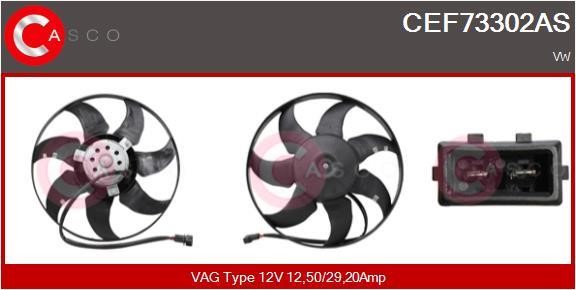 Casco CEF73302AS Вентилятор радіатора охолодження CEF73302AS: Купити в Україні - Добра ціна на EXIST.UA!