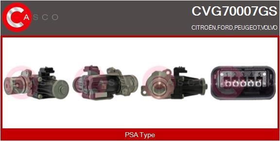 Casco CVG70007GS Клапан рециркуляції відпрацьованих газів EGR CVG70007GS: Купити в Україні - Добра ціна на EXIST.UA!