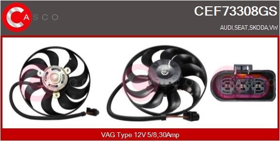 Casco CEF73308GS Вентилятор радіатора охолодження CEF73308GS: Купити в Україні - Добра ціна на EXIST.UA!