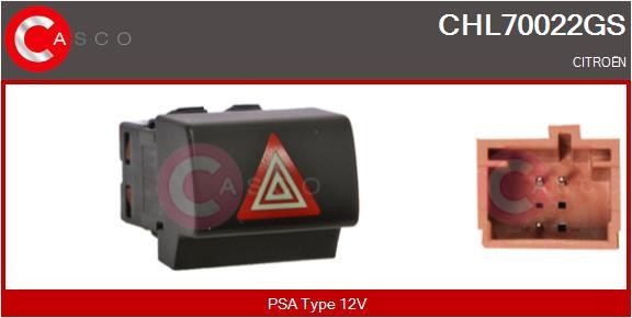 Casco CHL70022GS Кнопка аварійної сигналізації CHL70022GS: Купити в Україні - Добра ціна на EXIST.UA!