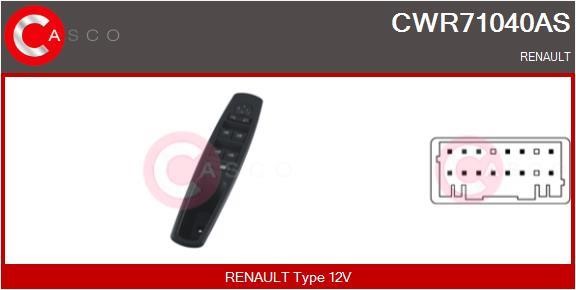 Casco CWR71040AS Блок кнопок склопідйомників CWR71040AS: Приваблива ціна - Купити в Україні на EXIST.UA!