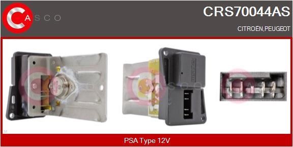 Casco CRS70044AS Резистор, компресор салону CRS70044AS: Приваблива ціна - Купити в Україні на EXIST.UA!