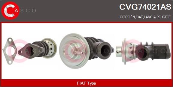 Casco CVG74021AS Клапан рециркуляції відпрацьованих газів EGR CVG74021AS: Купити в Україні - Добра ціна на EXIST.UA!